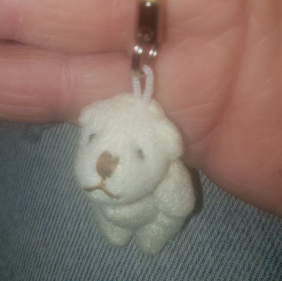 Plush Teddy Bear Keychain - Picture 3 of 3